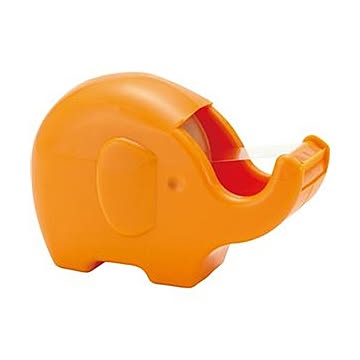 （まとめ）ニチバン セロテープ ぞうさんカッター 15mm×8m アプリコットオレンジ CT-15ZOAO 1個【×50セット】