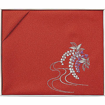 刺繍入り二巾風呂敷 C2079629 管理No. 4582172811999