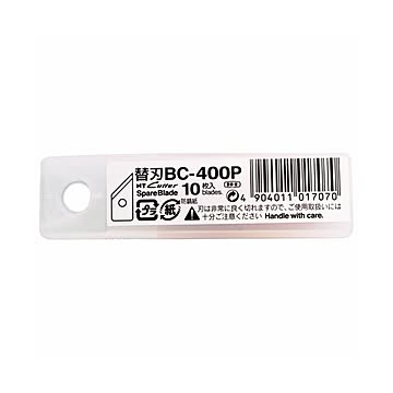 NTカッター 円切りカッター用替刃BC-400P 1セット100枚：10枚×10パック ×10セット