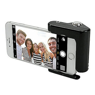 スペック SPEC iPhone用シャッター内蔵グリップ FUN-TA-STICK Snappy スナッピー ブラック SP2221 管理No. 4562290102704