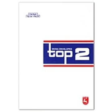 (業務用300セット) オキナ 洋型封筒 ET2N トップ2 枠なし 10枚