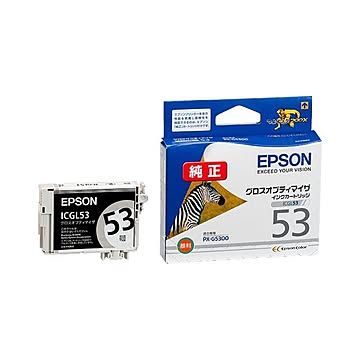 (まとめ) エプソン EPSON インクカートリッジ グロスオプティマイザ ICGL53 1個 【×10セット】