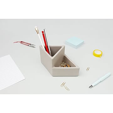 ペン立て　小物入れ　Concrete Pencil Pot イギリス サックユーケー コンクリートペンシルポット SUCK UK