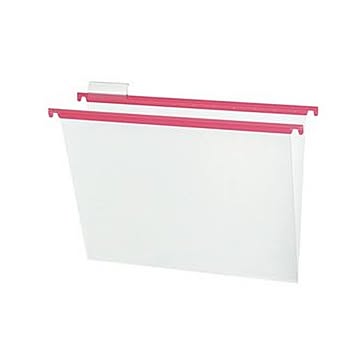 （まとめ）コクヨ ハンギングフォルダーPP（カラー）A4 ピンク A4-HFPN-P 1セット（10冊）【×5セット】