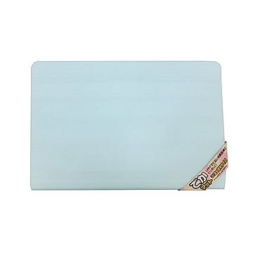 ブルー バスマット 約幅120×奥行85cm×厚さ2cm クッション性