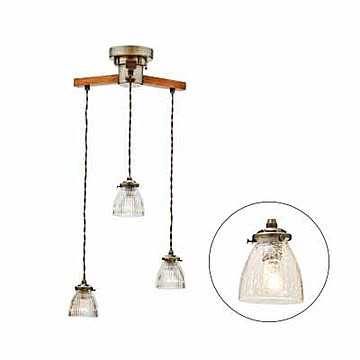 INTERFORM インターフォルム Rudy -dangle3- ルディ ダングル3 ペンダントライト (電球なし) LT-8898 ペンダントランプ 天井照明 LED対応 E17 〜60W×4