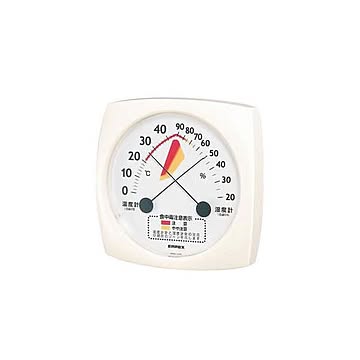 EMPEX 生活管理 温度・湿度計 食中毒注意計 TM-2511 ホワイト
