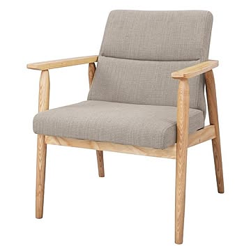 東谷 リズ 完成品 ダイニングチェア 幅63x奥行70x高さ80cm ベージュ RTO-881