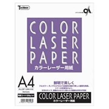 （まとめ）十千万 カラーレーザ用紙 LBP-128M-A4B A4 50枚×10セット