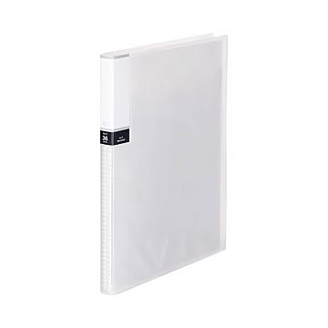（まとめ） TANOSEE クリアブック（透明表紙） A4タテ 36ポケット 背幅20mm クリア 1セット（10冊） 【×3セット】