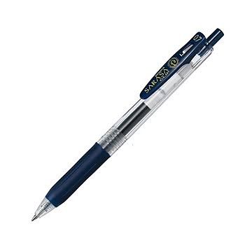 (まとめ) ゼブラ ゲルインクボールペン サラサクリップ 0.7mm ブルーブラック JJB15-FB 1本  【×100セット】