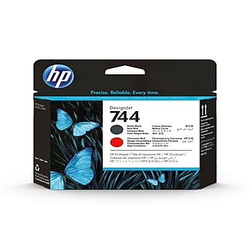 HP（Inc.） HP744プリントヘッド マットブラック/レッド F9J88A