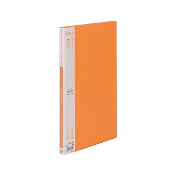 （まとめ） テージー マイホルダーファイン A4タテ型 20ポケット オレンジ 【×10セット】