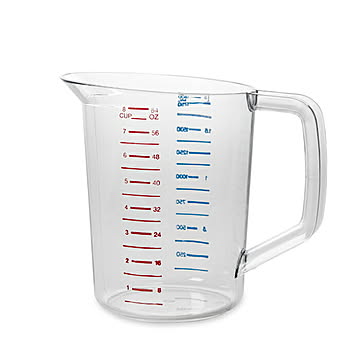 フードサービス用品 バウンサーメジャーカップ 1.9L RM3217CL φ156x高さ187mm ラバーメイド