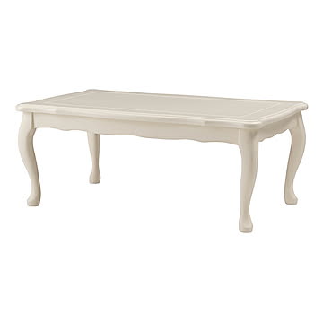 炬燵 組立式 猫脚コタツ 長方形 KT-412WH 幅100x奥行60x高さ40cm 東谷