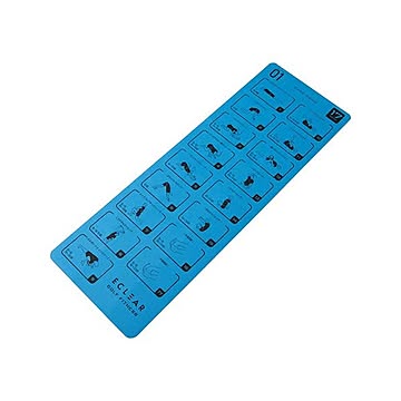 エレコム ストレッチマット エクササイズマット ゴルフ向け ブルー HCG-CMT01BU