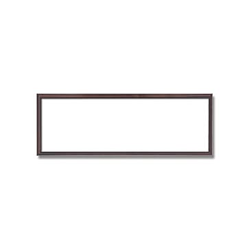 【長方形額】木製額 縦横兼用額 カラー4色展開 ■カラー長方形額（500×150mm）ブラウン