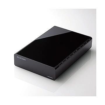 エレコムUSB3.0対応外付けハードディスク e:DISK 3TB ブラック ELD-CED030UBK 1台