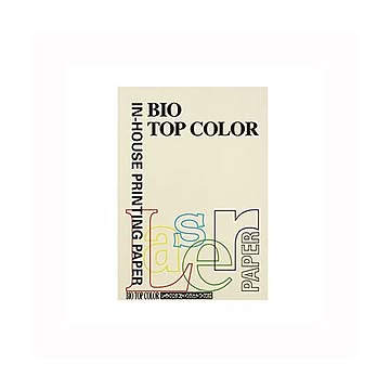 （まとめ） 伊東屋 バイオトップカラー A4判 100枚入 80g／m2 BT130 バニラ 【×5セット】