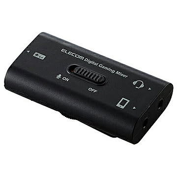 エレコム ゲーム向けUSBデジタルミキサー/PS4/Switch対応/ブラック HSAD-GM30MBK