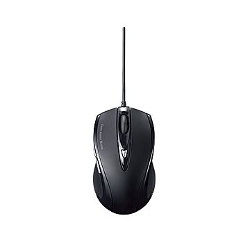 （まとめ） サンワサプライ 有線レーザーマウス 5ボタン ブラック 【×3セット】