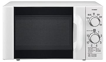ツインバード 電子レンジ DR-D419W6 ホワイト 60Hz専用 西日本専用
