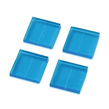 ナカバヤシ 26V型対応テレビ用耐震ジェル 8枚(25×12.5mm) TB-V02