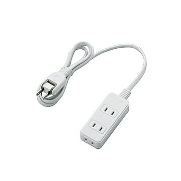 エレコム 電源タップ(雷ガード・ほこりシャッター) T-KST02-22310WH 管理No. 4953103319257