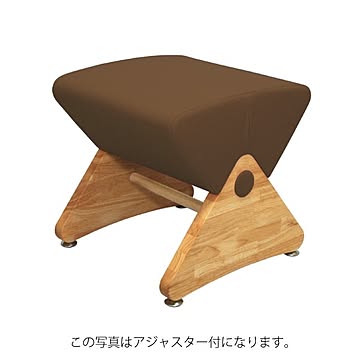 モナディー 見せるスツール ブラウン キャスター付き WAS01SC
