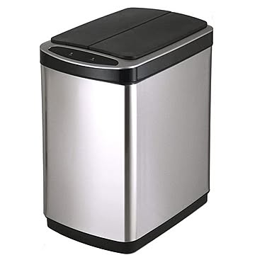 30L ステンレス 自動開閉 センサー付き スリム型 ゴミ箱 シルバー 完成品