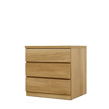 丸田木工 フィット 幅60 3段 奥行55 チェスト 完成品 日本製 大川家具