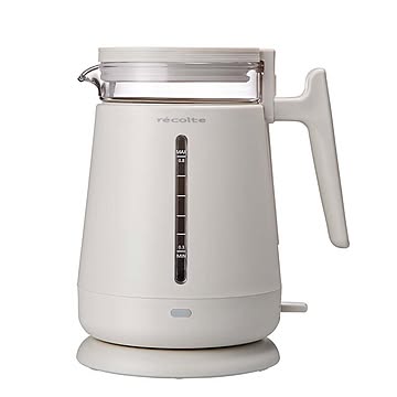 Double Wall Glass Kettle ダブルウォールガラスケトル RDG-1 電気ケトル 電気ポット 2層構造 熱くなりにくい