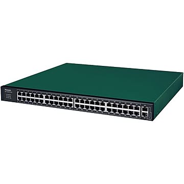 パナソニックESネットワークス 50ポート PoE給電スイッチングハブ GA-AS48TPoE+ PN25488