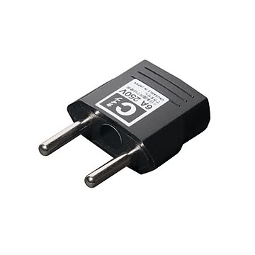(まとめ)ミヨシ 海外電源プラグ変換アダプタ Cタイプ MBA-SC×10セット