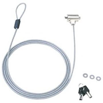 (業務用10セット) サンワサプライ セキュリティーワイヤー SLE-6S