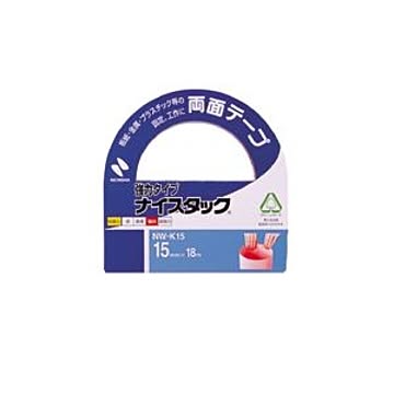 （まとめ） ニチバン ナイスタック(R) 強力タイプ NW-K15 1巻入 【×10セット】