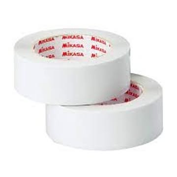MIKASA ラインテープ 伸びないタイプ ホワイト 50mm×50m 【×2巻入り】