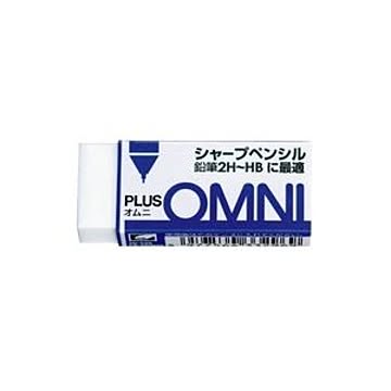（まとめ）プラス 消しゴムオムニシャープ ER060MS×100セット