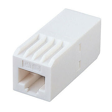 サンワサプライ RJ-45中継アダプタ(カテゴリ6) ADT-EX-6N 管理No. 4969887751824