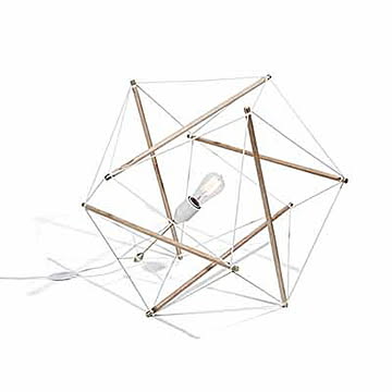TENSEGRITY FLOOR LIGHT [L] テンセグリティ フロアライト ラージ AMP-L051 AMP-L052フロアランプ フロア照明 LED対応 E26 〜40W×1