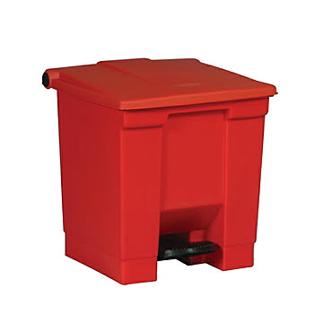 ステップオンコンテナ 30.3L RM6143RD 幅413x奥行400x高さ435mm ラバーメイド