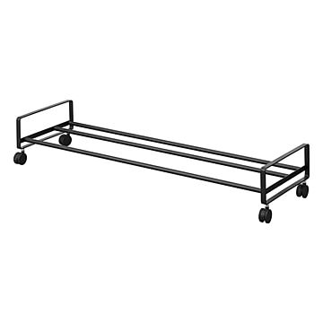 tower タワー (山崎実業)引き出せるキャスター付きシューズラック Rolling Shoe Rack 下駄箱 シューズケース シューズホルダー シューズボックス 靴収納 キッズ ベビー 子供靴