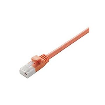 まとめエレコムCat5e対応ツメ折れ防止LANケーブル オレンジ 1m LD-CTT/DR1/RS 1本×20セット