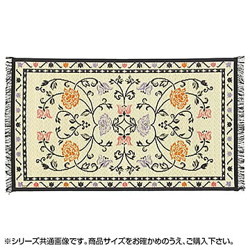 国産い草玄関マット(裏貼り) イデア 約60×90cm ナチュラル 29003495