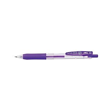 （まとめ） ゼブラ サラサクリップ ボールペン 0.4mm 紫 【×50セット】