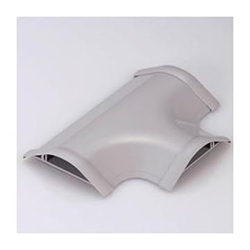 （まとめ）エレコム モール接続ユニット（T型分岐・グレー） LD-GAT37／LG【×10セット】