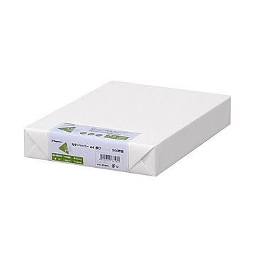 まとめ長門屋商店 Color Paper A4厚口 白 ナ-3351 1冊500枚 ×3セット