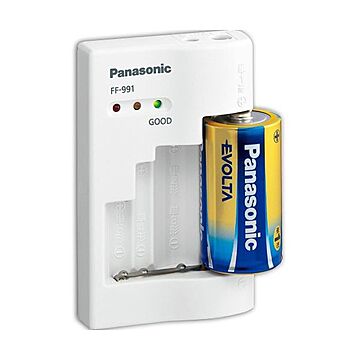 （まとめ）パナソニック 電池チェッカーFF-991P-W 1個【×5セット】