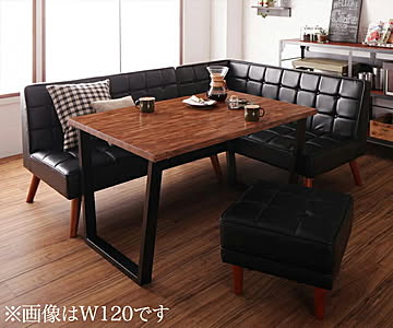 TOLD トルド 4点セット 右アーム W150 ヴィンテージブラウン