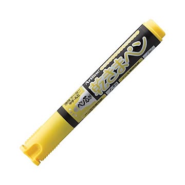 まとめ シヤチハタ 油性マーカー アートライン乾きまペン 中字・丸芯 黄色 K-177N 1本 ×50セット